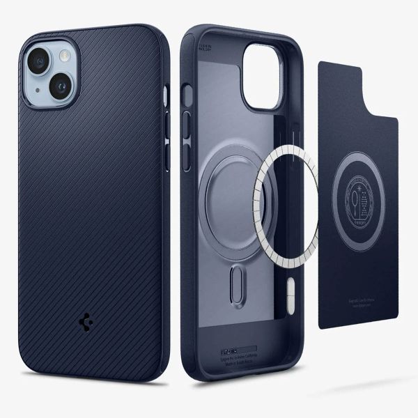 Spigen MagSafe Armor Hülle Apple iPhone 14 Plus - Blue