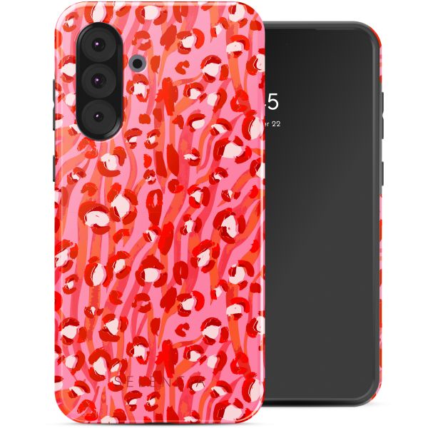 Selencia Vivid Tough Back Cover für das Samsung Galaxy A36 / A56 - Wild Spots Lipstick