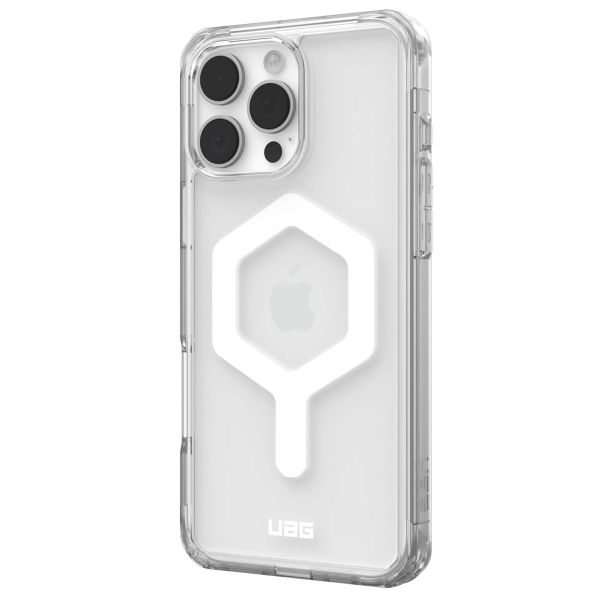 UAG Plyo Backcover MagSafe für das iPhone 16 Pro Max - Ice / White