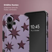 Selencia Vivid Rückabdeckung mit MagSafe Apple iPhone 16 - Stars Plum Lilac