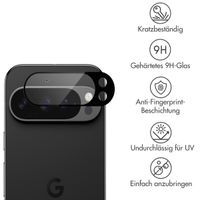 imoshion Kameraprotektor aus Glas 2er-Pack für das Google Pixel 9 Pro - Schwarz