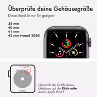 Apple Sport Loop Armband für Apple Watch Series 1 bis 9 / SE (38/40/41 mm) | Series 10 (42 mm) - Sunflower
