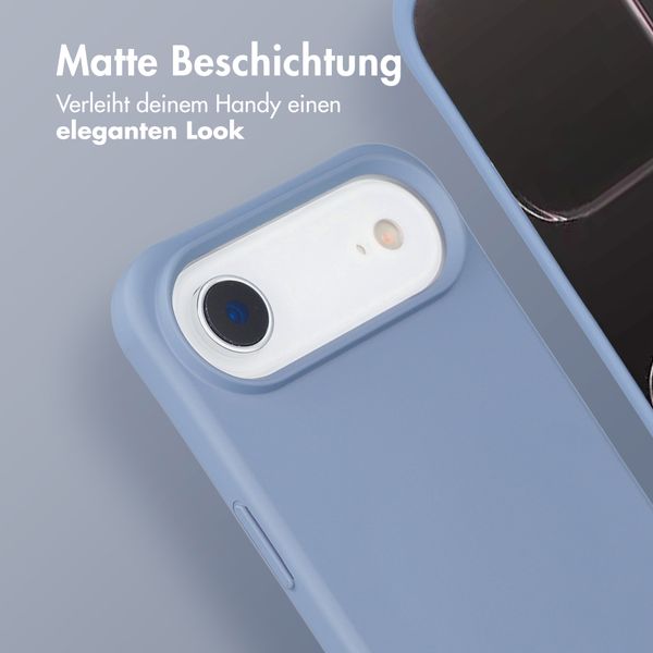 imoshion Color Backcover mit abnehmbarem Handykette und MagSafe Apple iPhone Air - Ash Blue