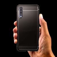 Spigen Rugged Armor Case Schwarz für das Samsung Galaxy A50 / A30s