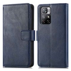 imoshion Luxuriöse Klapphülle Xiaomi Redmi Note 11 (4G) / Note 11S (4G) - Dunkelblau