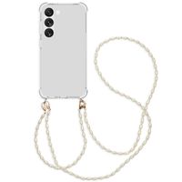 imoshion Handykette mit Perlen + Handgelenkschlaufe Samsung Galaxy S23 - Transparent