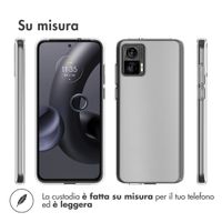 Accezz Clear TPU Backcover Motorola Edge 30 Neo - Transparent