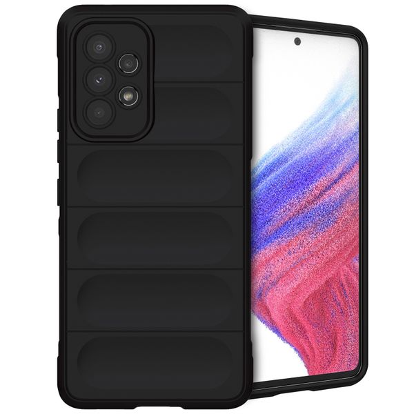 imoshion EasyGrip Back Cover für das Samsung Galaxy A53 - Schwarz