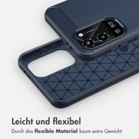 imoshion Brushed Back Cover Samsung Galaxy A36 - Dunkelblau