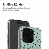 imoshion Design Hülle iPhone 16 Pro - Stars Mint