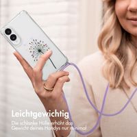 imoshion Design Hülle mit Band Samsung Galaxy S25 Edge - Sandstone Dandelion