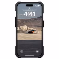 UAG Monarch Backcover für das Apple iPhone 15 Pro - Kevlar Black