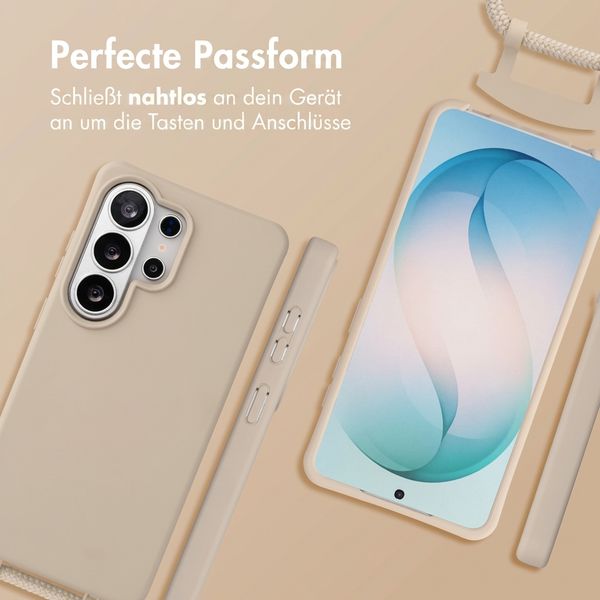 imoshion Color Backcover mit abnehmbarem Handykette und MagSafe Samsung Galaxy S26 Ultra - Nude