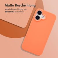 imoshion TPU Color Cover iPhone 16 - Apricot Crush Orange