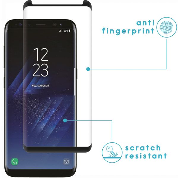 imoshion Bildschirmschutzfolie Gerhard Glas 2er-Pack Galaxy S8