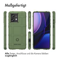 imoshion Rugged Shield Backcover für das Motorola Edge 40 Neo - Dunkelgrün 