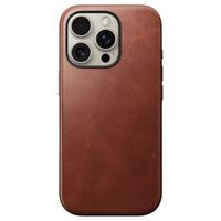 Nomad Modern Horween Leather Case für das iPhone 16 Pro - Olde Dublin