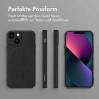 imoshion Color Back Cover mit MagSafe für das iPhone 13 Mini - Schwarz