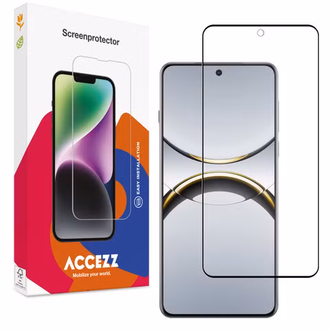 Accezz Full Cover Screen Protector aus gehärtetem Glas Oppo Find X8 Pro