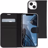 Accezz Wallet TPU Klapphülle für das Apple iPhone 14 - Schwarz