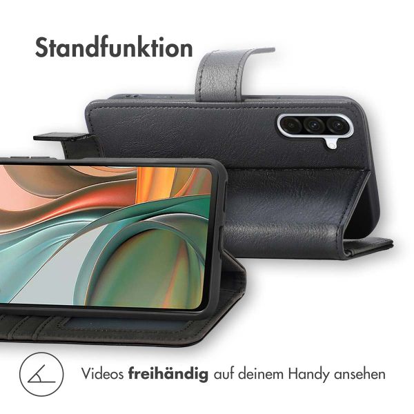 imoshion Luxuriöse Klapphülle für das Samsung Galaxy A36 - Schwarz