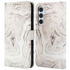 imoshion Design Klapphülle Samsung Galaxy A35 - Sandy Marble