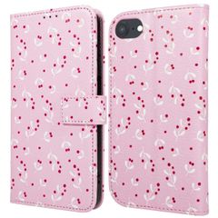 imoshion Design Klapphülle Apple iPhone SE (2022 / 2020) / 8 / 7 / 6(s) - Blush Berries