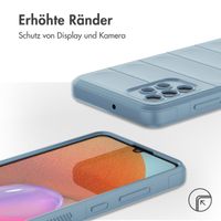 imoshion EasyGrip Back Cover für das Samsung Galaxy A32 (4G) - Hellblau