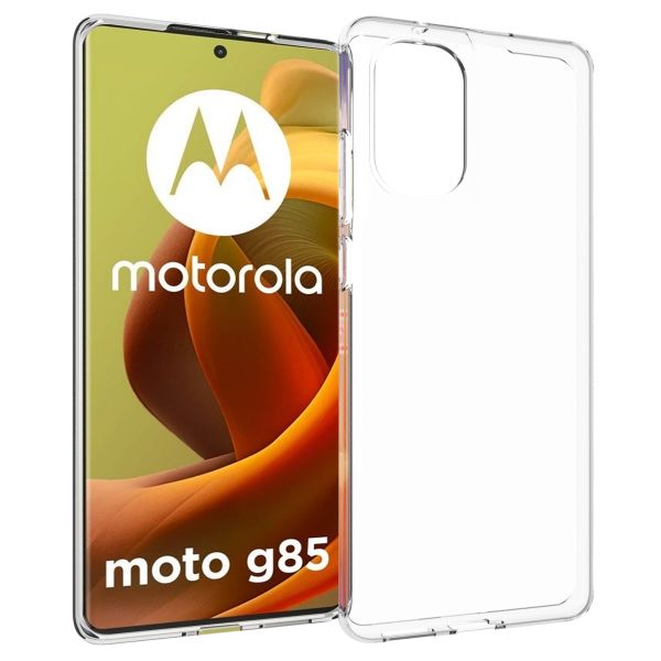 Accezz Clear TPU Backcover Motorola Moto G85 - Transparent