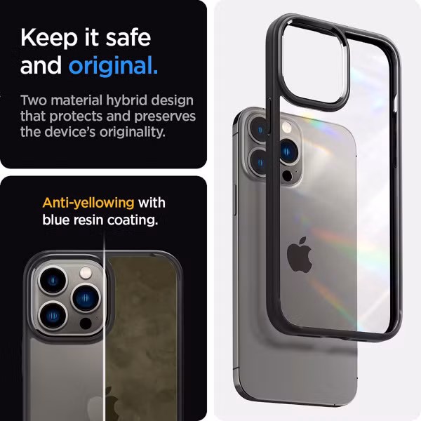 Spigen Ultra Hybrid™ Case für das Apple iPhone 14 Pro Max - Transparent