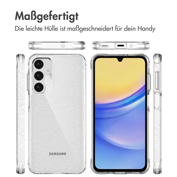 imoshion Glitzer Back Cover für das Samsung Galaxy A16 (5G) / A26 - Silber