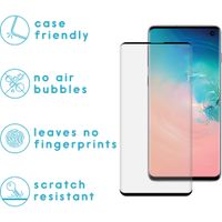 imoshion Anti-Shock Backcover + Premium Screen Protector Galaxy S10