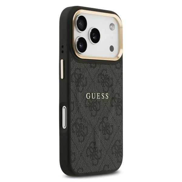 Guess Classic 4G Logo Backcover MagSafe Apple iPhone 17 Pro Max - Schwarz