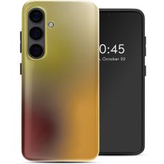 Selencia Vivid Back Cover Samsung Galaxy S24 - Gradient Olive Dust