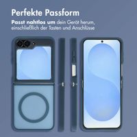 imoshion Color Guard Back Cover mit MagSafe Samsung Galaxy Z Flip 7 FE - Dunkelblau