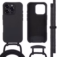 imoshion Color Backcover mit abtrennbarem Band MagSafe für das Apple iPhone 16 Pro - Black