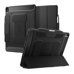 Spigen Rugged Armor Pro Klapphülle iPad Air 13 Zoll (2024) M2 - Black