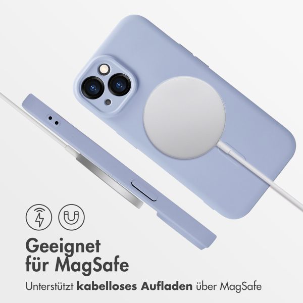 imoshion Color Back Cover mit MagSafe für das iPhone 15 - Lila