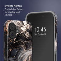 Selencia Vivid Rückabdeckung mit MagSafe Apple iPhone 17 - Chic Marble Black