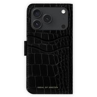 iDeal of Sweden Magnet Wallet+ Klapphülle Apple iPhone 18 Pro / 17 Pro - Black Croco