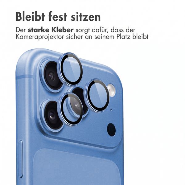 imoshion 2er-Pack Kameralinsenschutz für das Apple iPhone 18 Pro / 18 Pro Max - Light Blue