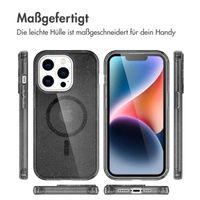 imoshion Sparkle Back Cover mit MagSafe Apple iPhone 14 Pro Max - Glitter Schwarz