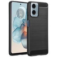 imoshion Brushed Back Cover Motorola Moto G04 / G24 - Schwarz