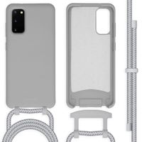 imoshion Color Backcover mit abtrennbarem Band Samsung Galaxy S20 - Grau
