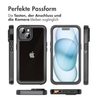 imoshion Wasserdichte 360 Hülle Apple iPhone 15 - Schwarz