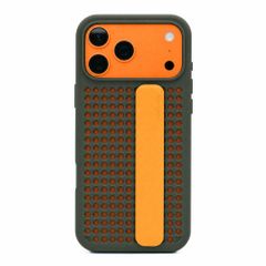 Callbuddy Hülle mit Strap Apple iPhone 17 Pro Max - Camo Orange