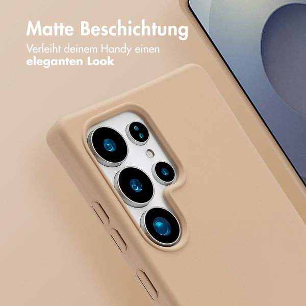 imoshion Color Backcover mit abnehmbarem Handykette und MagSafe Samsung Galaxy S25 Ultra - Beige