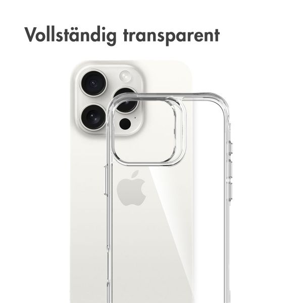 imoshion Rugged Air Case für das Apple iPhone 16 Pro - Transparent