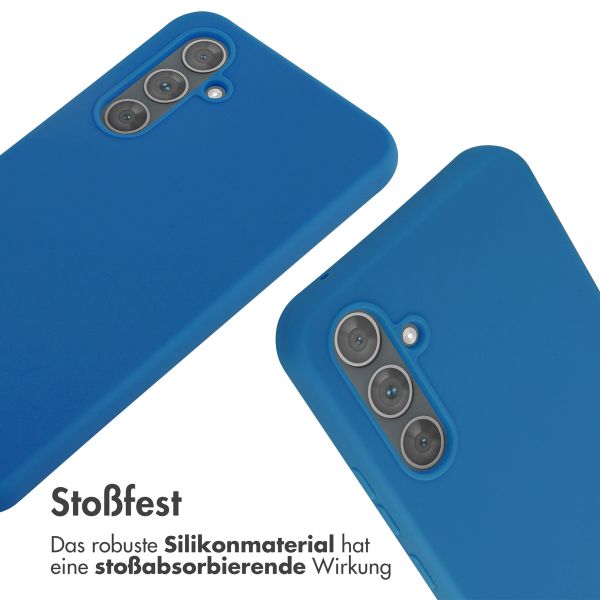 imoshion SilikonHülle mit Band Samsung Galaxy A54 (5G) - Blau