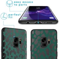 imoshion Design Hülle Samsung Galaxy S9 - Leopard - Grün / Schwarz